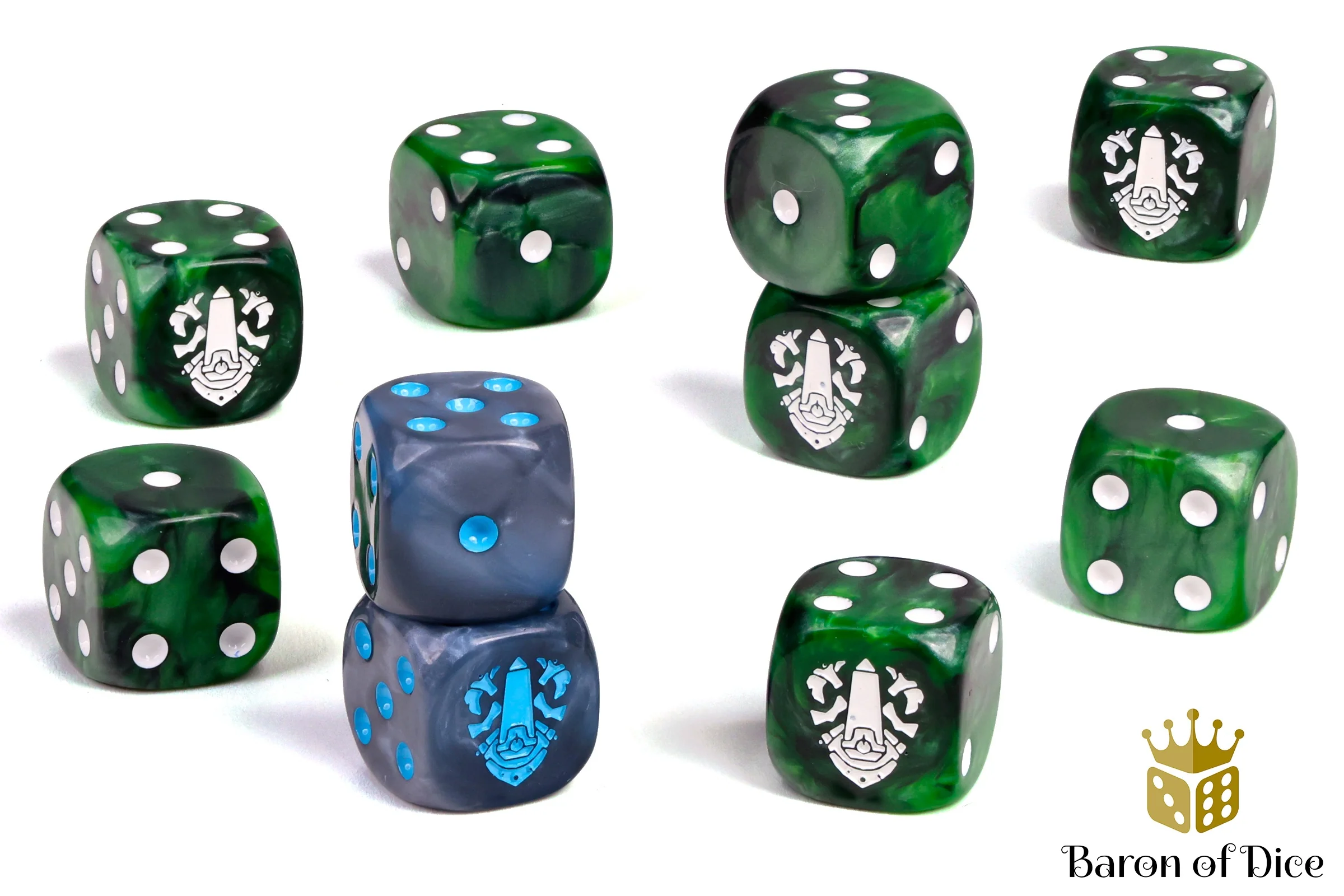 Warmachine: Southern Kriels, Kithguard Official Dice Set - Image 3