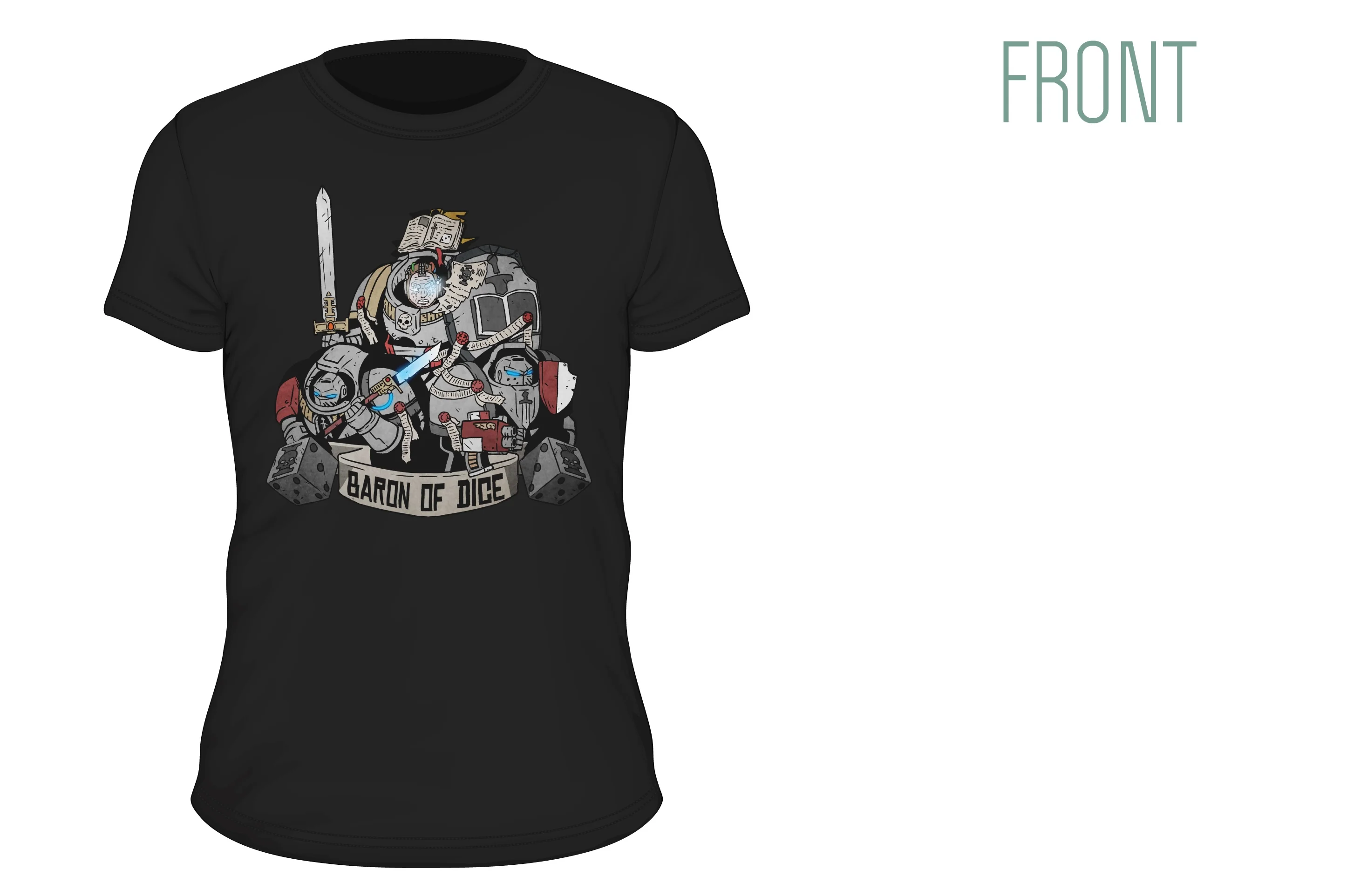 Warrior Knights - Premium T-Shirt - Image 2