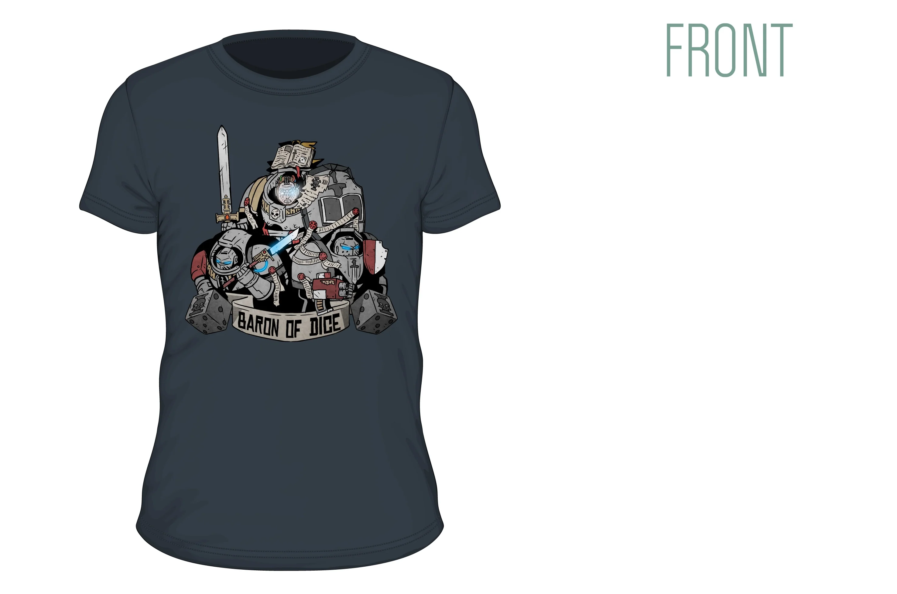 Warrior Knights - Premium T-Shirt - Image 3