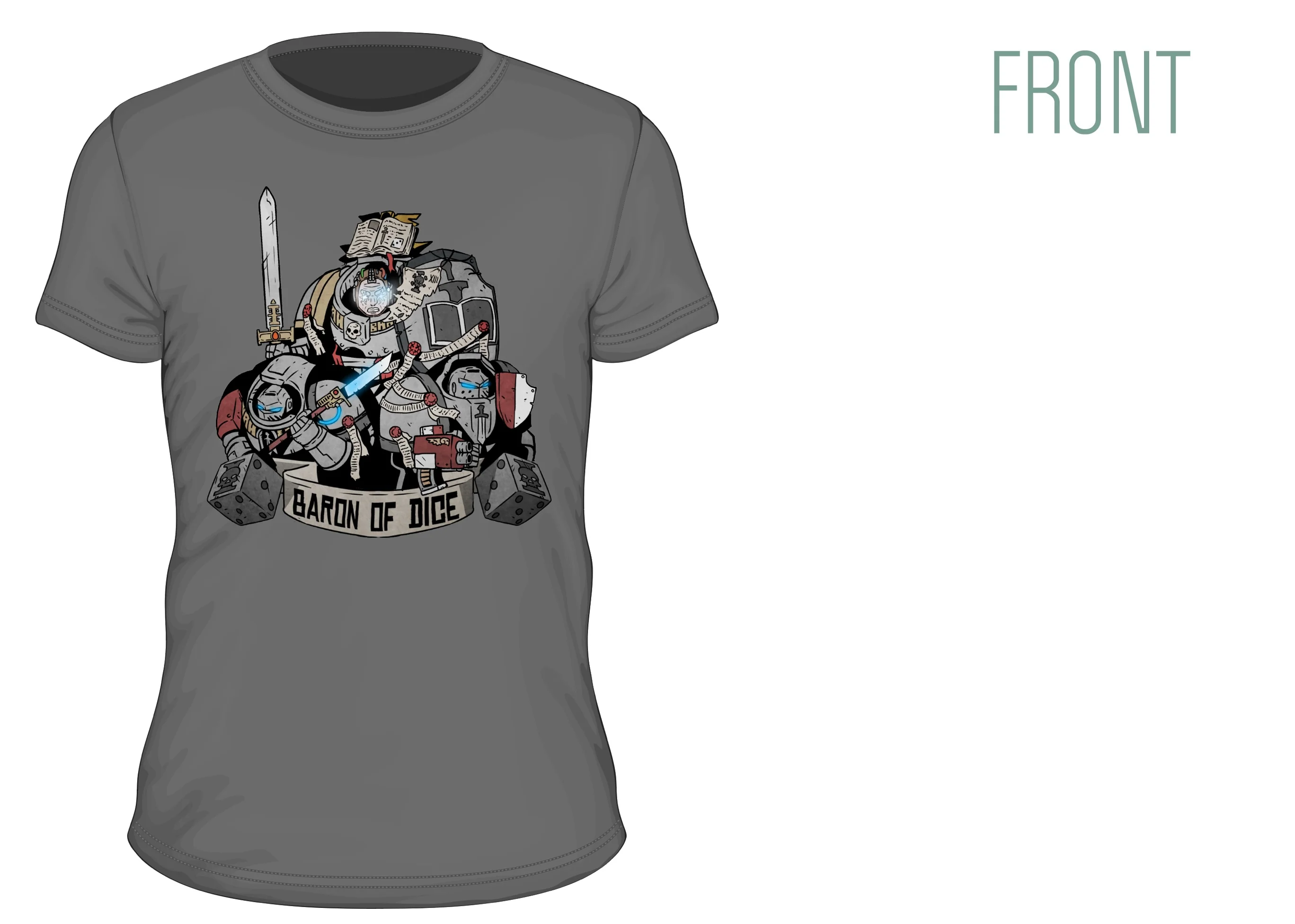 Warrior Knights - Premium T-Shirt - Image 4