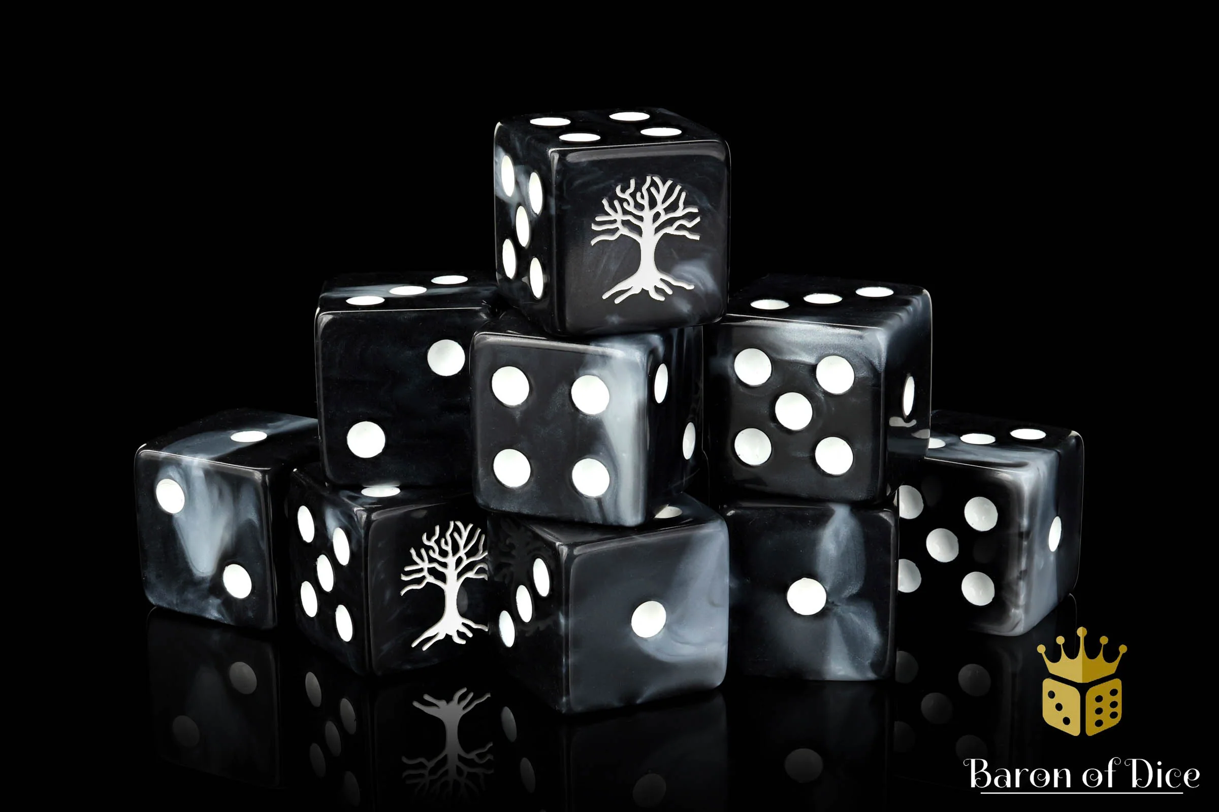 White Tree Dice - Image 4